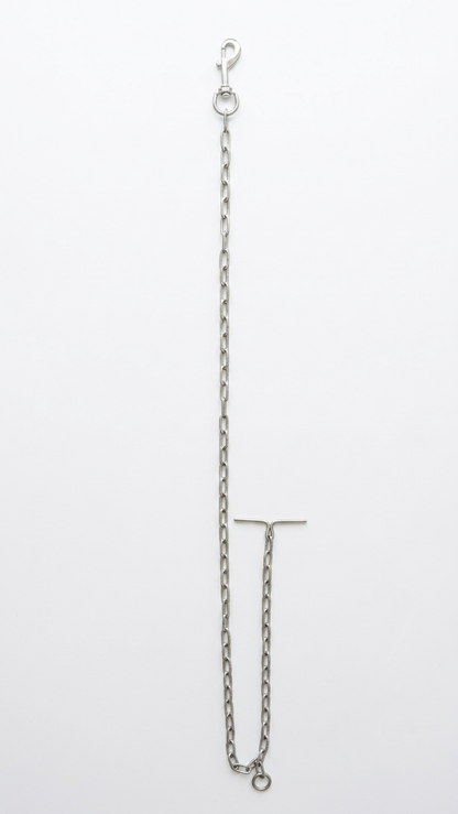 Heavy-Duty Steel Dog Tie-Out Chain - 5.5 ft