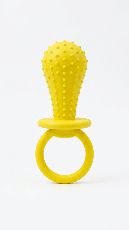 Spiky Rubber Ball & Ring Dog Chew Toy