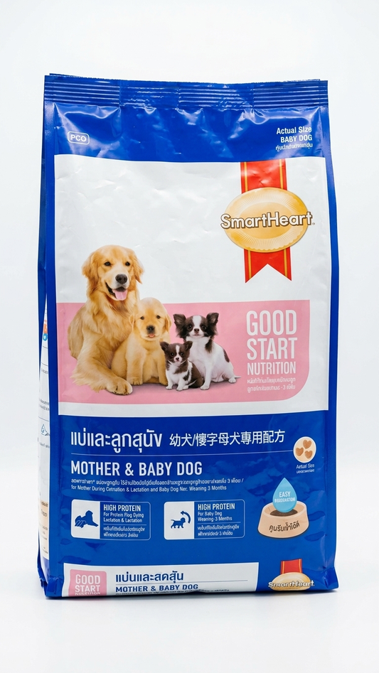 SmartHeart Good Start Nutrition Mother & Baby Dog Dry Dog Food - 1.3kg