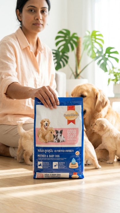 SmartHeart Good Start Nutrition Mother & Baby Dog Dry Dog Food - 1.3kg