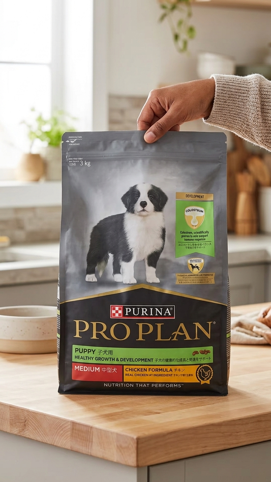 Purina Pro Plan Puppy Medium Breed Chicken Dry Dog Food - 3kg