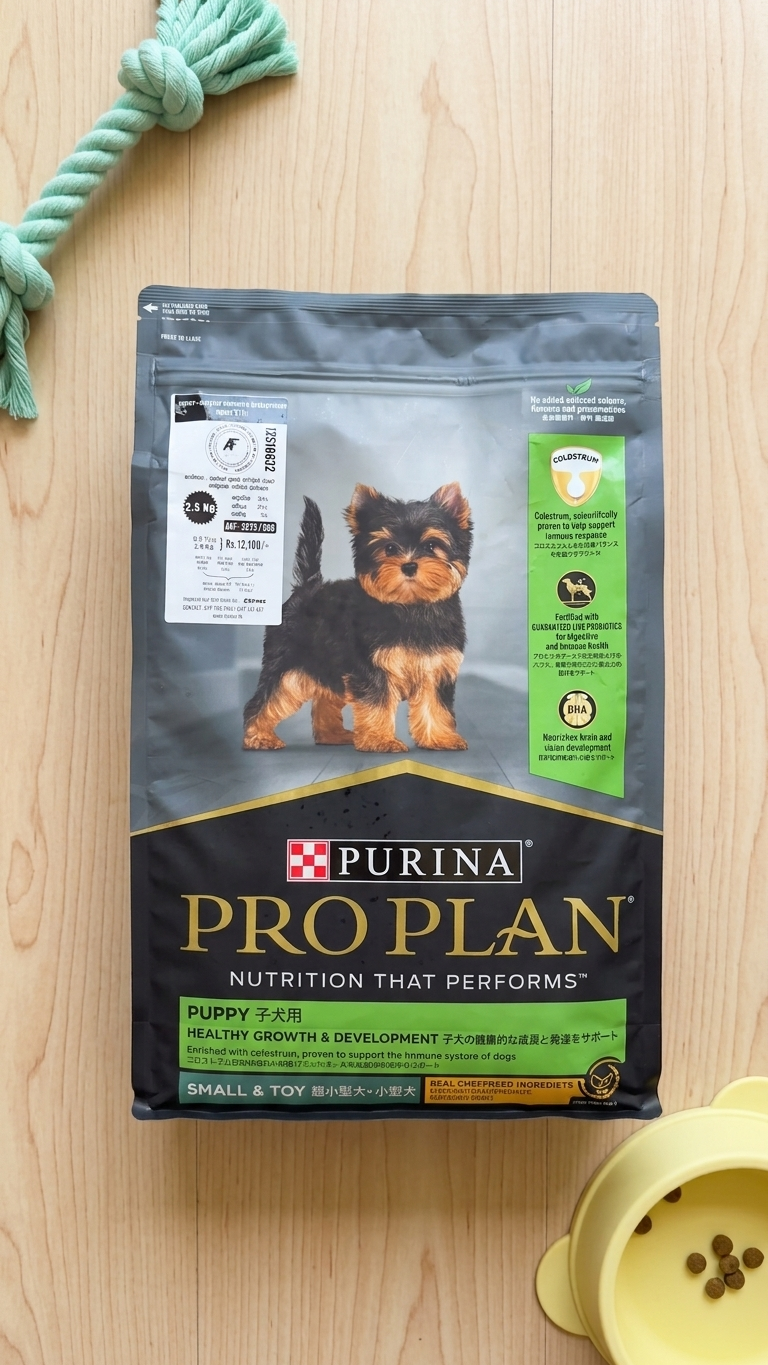 Purina Pro Plan Puppy Small & Toy Breed Chicken Dry Dog Food - 2.5kg