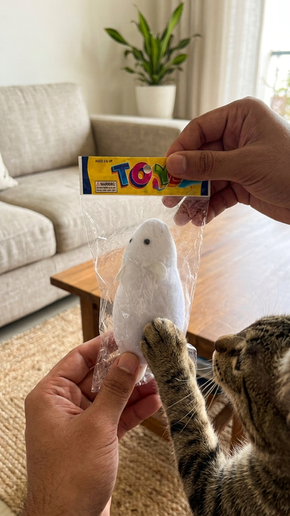 Plush Mouse Cat Toy