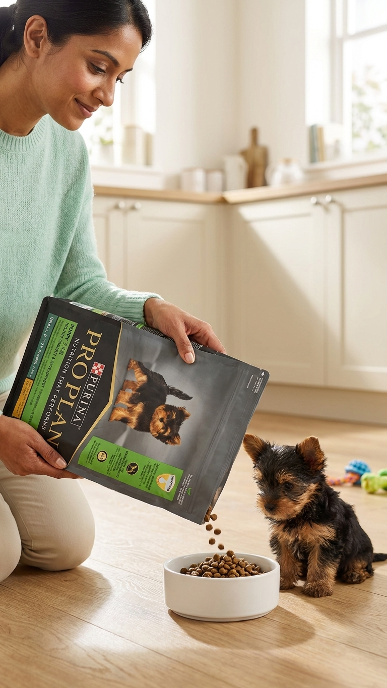 Purina Pro Plan Puppy Small & Toy Breed Chicken Dry Dog Food - 2.5kg
