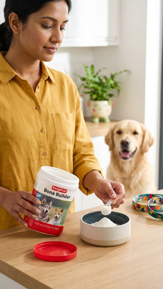 Beaphar Bone Builder Calcium Powder for Dogs & Cats - 500g