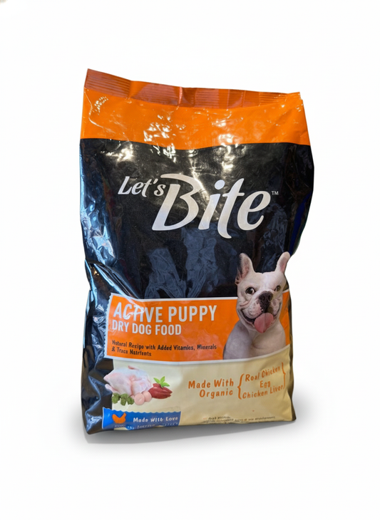 Let's Bite Active Puppy Dry Dog Food - 1.2kg