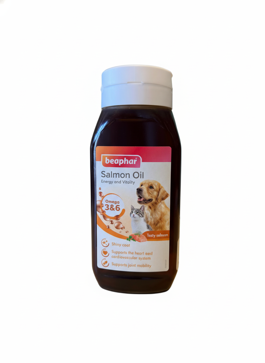 Beaphar Salmon Oil for Dogs & Cats - 430ml