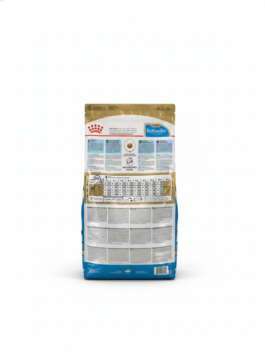 Royal Canin Rottweiler Puppy Dry Dog Food - 3kg