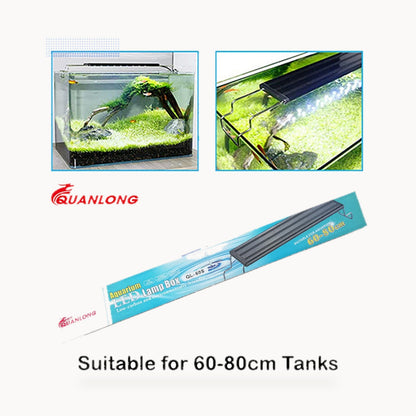 Quanlong QL-20S Slim LED Aquarium Light - High-Efficiency Extendable Lamp – standardized square product image