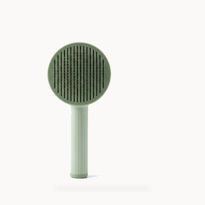 Self-Cleaning Pet Grooming Brush – standardized square product image