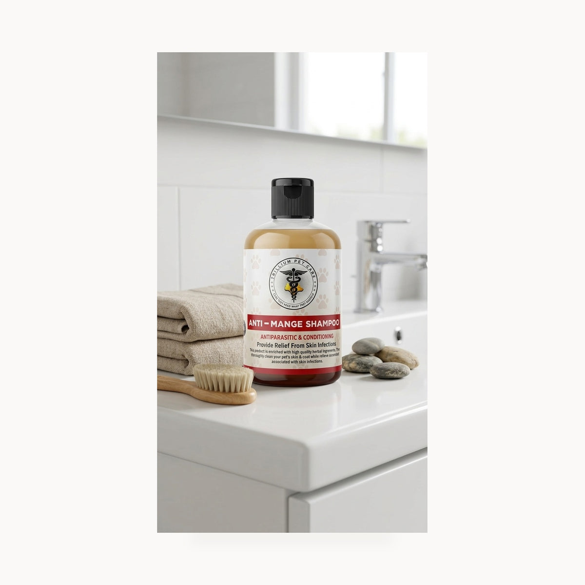 Trillium Anti-Mange Pet Shampoo - 200ml – standardized square product image