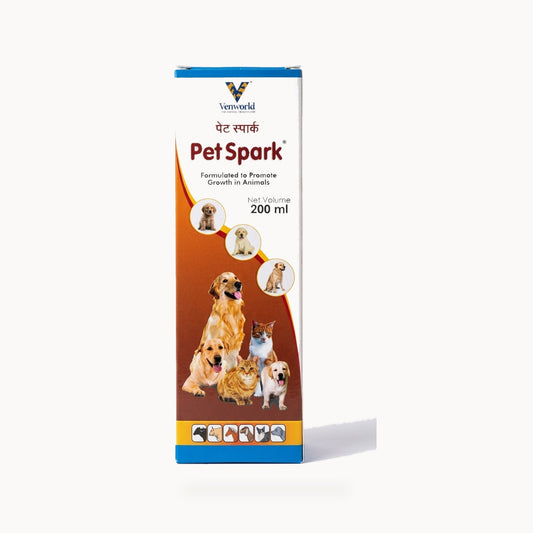 Venworld Pet Spark Multivitamin Syrup for Dogs & Cats - 200ml – standardized square product image