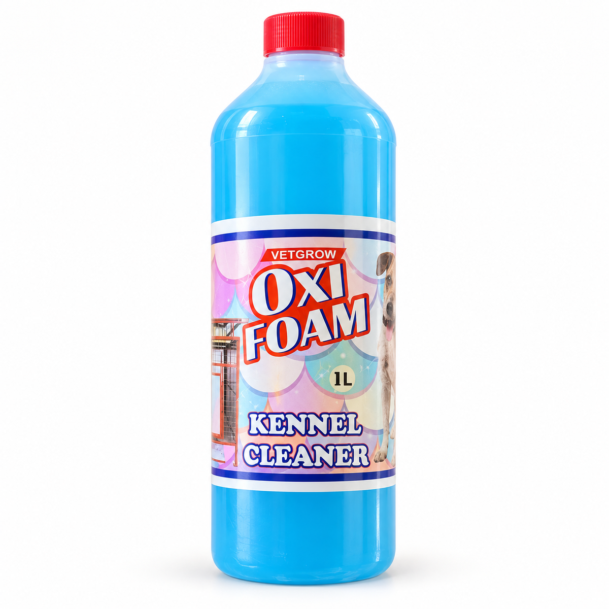Vetgrow Oxifoam kennel cleaner 1 litre bottle
